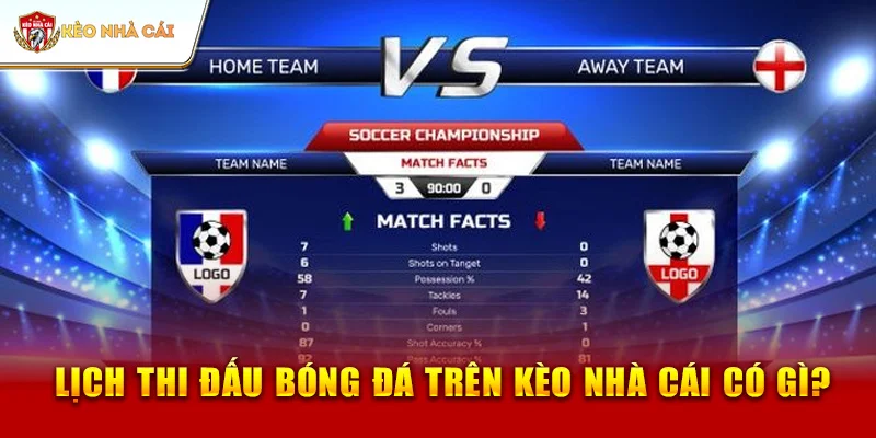Lịch Thi Đấu Bóng Đá trên Kèo Nhà Cái có gì?